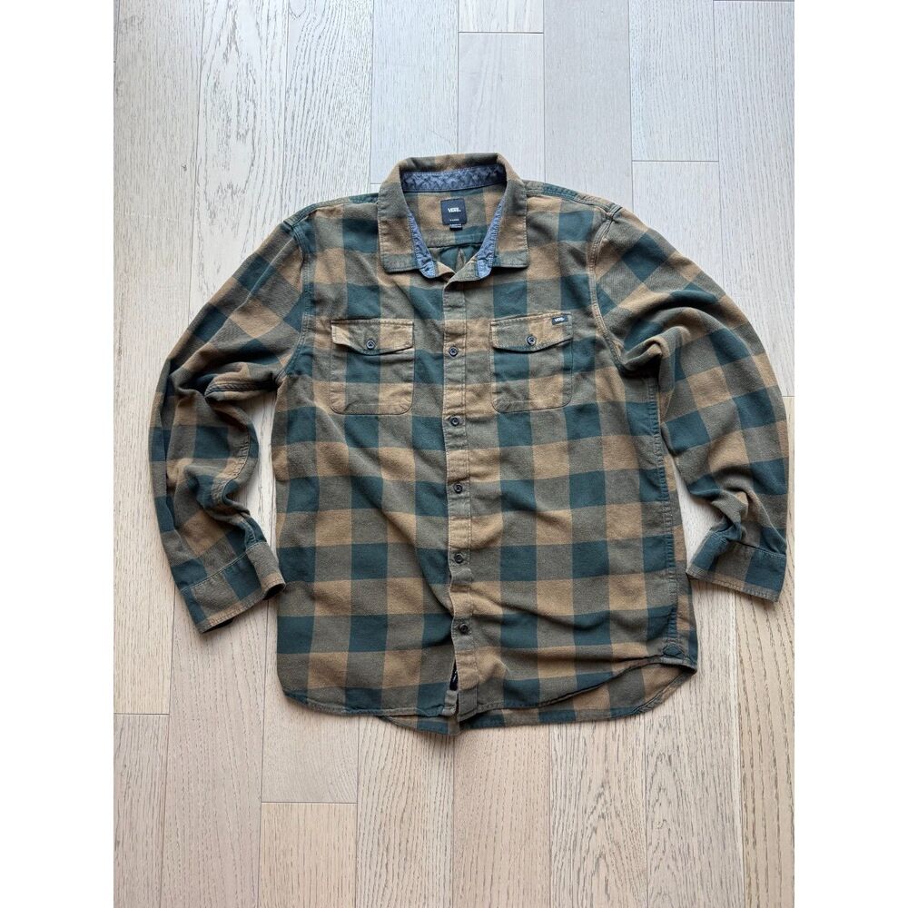 Vans Men’s XL Plaid Flannel Shirt